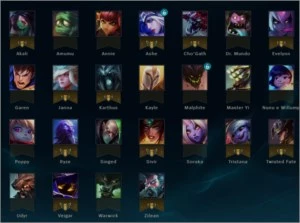 CONTA DE LOL UNRANKED - 25 CAMPEÕES - 2 SKINS - League of Legends