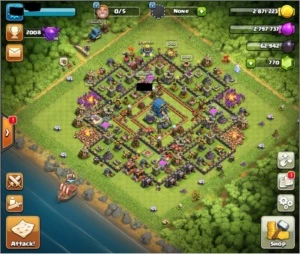 Contas de Clash of Clans
