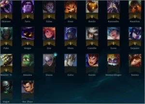 Conta diamante 2 78 skins , platina na flex - League of Legends LOL