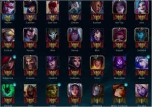 Conta diamante 2 78 skins , platina na flex - League of Legends LOL