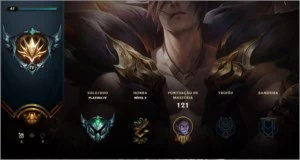 conta league of legends smurf LOL