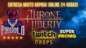 Throne and Liberty Twitch Drops - Melhor preço! 7 e 9 Itens - Outros