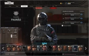 CONTA WARZONE DAMASCO+OBISIDIAN - Call of Duty COD
