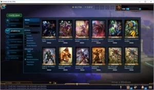 Conta SMITE - PC - COM 787 SKIN (ARCONTE ) com 12.964 GEMAS - League of Legends LOL