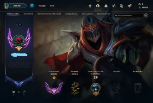 Conta mestre MMR XITADO sem E-mail verificado para rushar!!! - League of Legends LOL