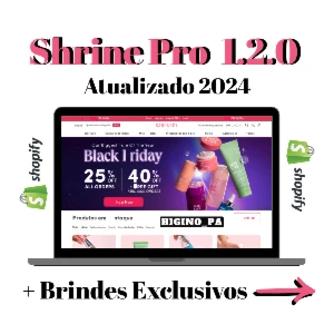 Tema Shopify Shrine Pro + Atualizações e Bônus - Outros