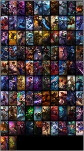 Diamante 5, 92 Skins,Muitos Chamions, Borda Diamante - League of Legends LOL