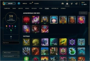 Conta Diamante 2 barata com 24 champs e 1 skin - League of Legends LOL