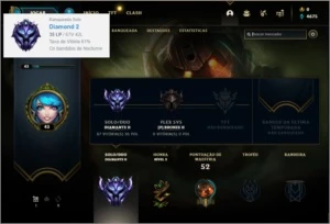 Conta Diamante 2 barata com 24 champs e 1 skin - League of Legends LOL