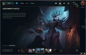 CONTA COM KAYLE JUÍZA SERVIDOR NA - League of Legends LOL