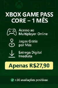 PC Game Pass Barato – 1 Mês de Acesso a 100+ Jogos por R$25 - Assinaturas e Premium