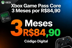 Xbox game Barato – 1 Mês de Acesso a 100+ Jogos por R$25