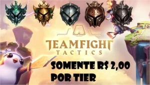 ELO JOB TFT / R$ 2,00 POR TIER - League of Legends LOL