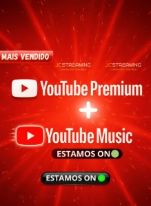Youtube Premium+Music Premium via link (30 Dias) - Assinaturas e Premium