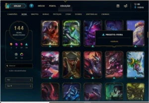 Vendo conta League Of Legends Prata III LOL