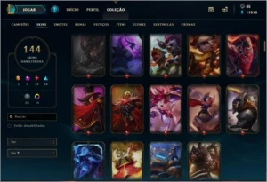 Vendo conta League Of Legends Prata III LOL