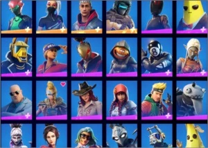 CONTA SEASON 2 CAPT 1 C/IKONIC,KRATOS,CAVEIRAO,CAVALEIRO ETC - Fortnite