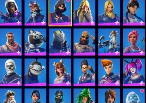 CONTA SEASON 2 CAPT 1 C/IKONIC,KRATOS,CAVEIRAO,CAVALEIRO ETC - Fortnite