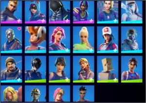 CONTA SEASON 2 CAPT 1 C/IKONIC,KRATOS,CAVEIRAO,CAVALEIRO ETC - Fortnite