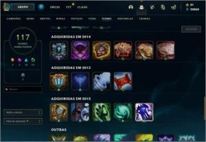 Conta Lol Rara com Janna Vitoriosa desde 2012. - League of Legends