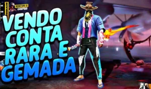 Promoção 🔥 conta free fire gemada + 300 diamantes🔥
