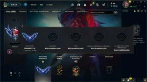 conta d2 queue mestre/gm mmr buffado 63% - League of Legends LOL