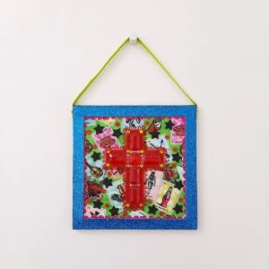 Quadrinho Cruz Mexicana - Artesanato e Personalizados