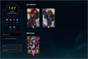 CONTA RIOT (VALORANT+LOL)