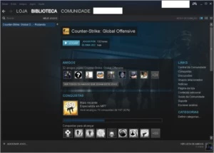 CONTA CS GO XERIFE - Counter Strike