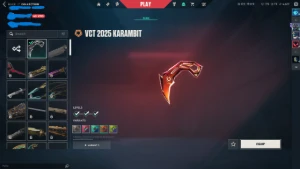 Valorant - Karambit Vct E Vandal Preludio Do Caos