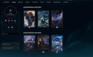 Conta league of legends D2 LOL