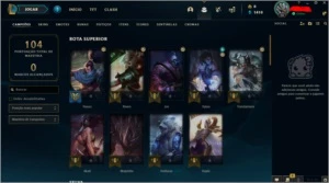 CONTA PLAT 3 / VÁRIOS JG E TOP - League of Legends LOL