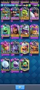 Conta com 21 evoluções e 38 Elite NO PRECINHO