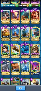 Conta com 21 evoluções e 38 Elite NO PRECINHO - Clash Royale