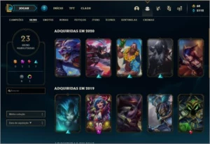 Conta de lol prata 1 na md5 pro ouro. - League of Legends