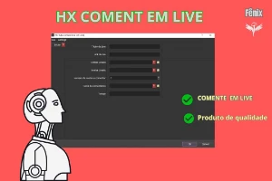 Hx Programa Auxiliar -Cria comentarios em live YT