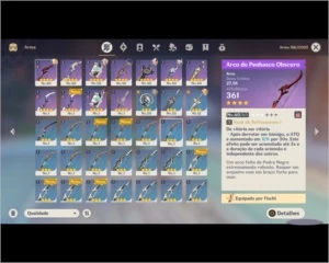 5 STAR VENTI, HUTAO, QIQI, MONA 4 STAR 12 CONTA RANK32 - Genshin Impact