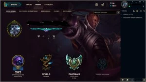 Conta platina 2 com 86 campeoes e 28 skins - League of Legends LOL