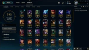 Conta platina 2 com 86 campeoes e 28 skins - League of Legends LOL