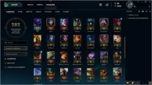 Conta platina 2 com 86 campeoes e 28 skins - League of Legends LOL