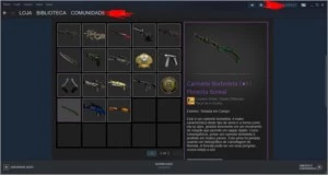 Conta Steam 32 jogos(bons) ,e inventário de csgo com 2 facas
