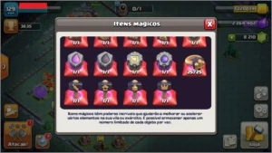 CLASH OF CLANS CV12 **CONTA TOP**