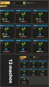 Criação montarias Touch Brutas - Dofus