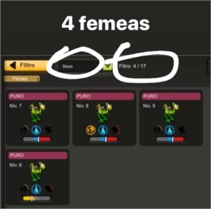 Criação montarias Touch Brutas - Dofus