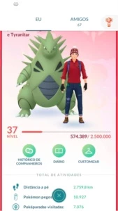 POKEMON GO LVL 37 / 2016 / PODE MUDAR APELIDO E EMAIL - Pokémon