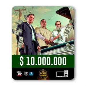 Dinheiro para GTAV para PC - 10 milhões + Brindes