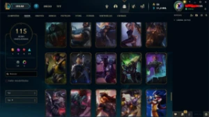 ✅Conta Old Desde 2012/ 115 Skins/ Unranked/ Full Champ✅ - League of Legends LOL