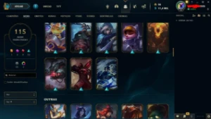 ✅Conta Old Desde 2012/ 115 Skins/ Unranked/ Full Champ✅ - League of Legends LOL