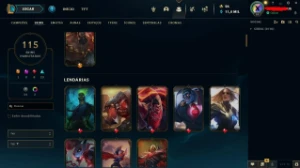 ✅Conta Old Desde 2012/ 115 Skins/ Unranked/ Full Champ✅ - League of Legends LOL