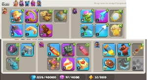 Conta Clash of Clans CV 14 FULL